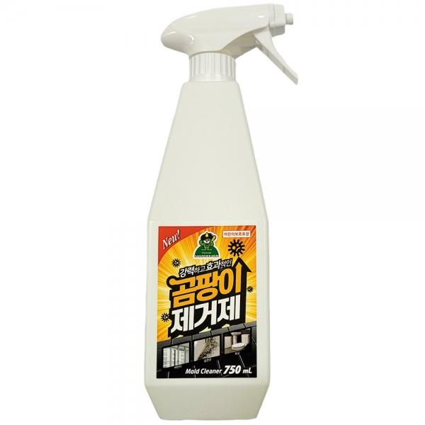 분사 후 10분 문지르면 끝 찌든 곰팡이 제거제 750ml
