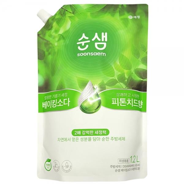 깔끔 기름기세정 상쾌 시원 피톤치드향 주방세제 1.2L