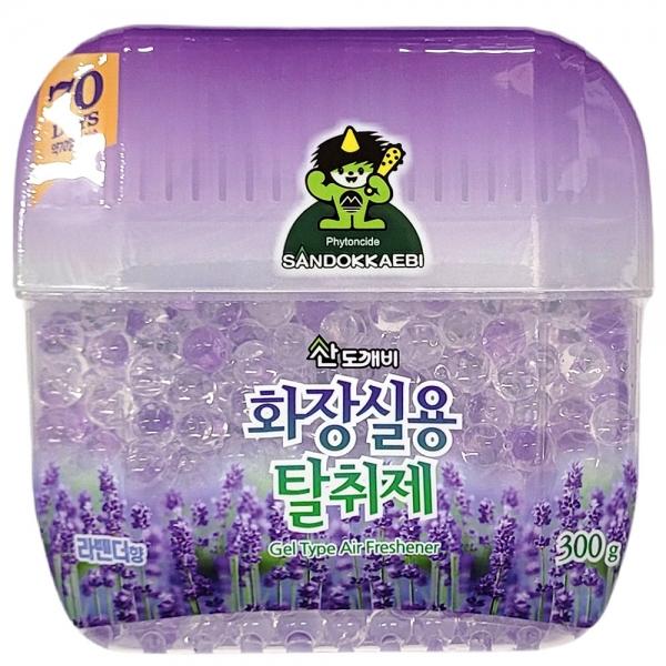 향기롭고 산뜻하게 화장실용 탈취제 라벤더향 300g