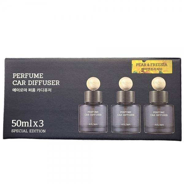 달콤한배 프리지아 맑은 꽃향 자동차 디퓨저 50ml 3입