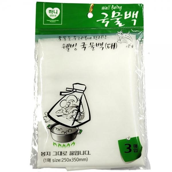 간편하게 진한 국물 우려낼수 있는 국물백 대 3매 5봉