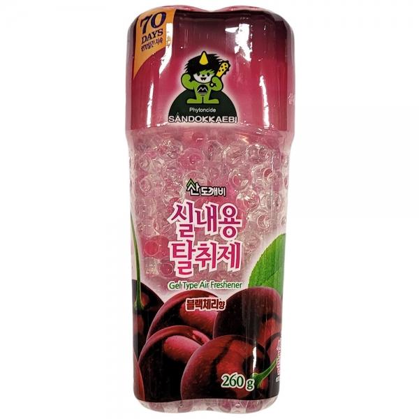 젤타입으로 70일 지속 실내용 탈취제 블랙체리향 260g