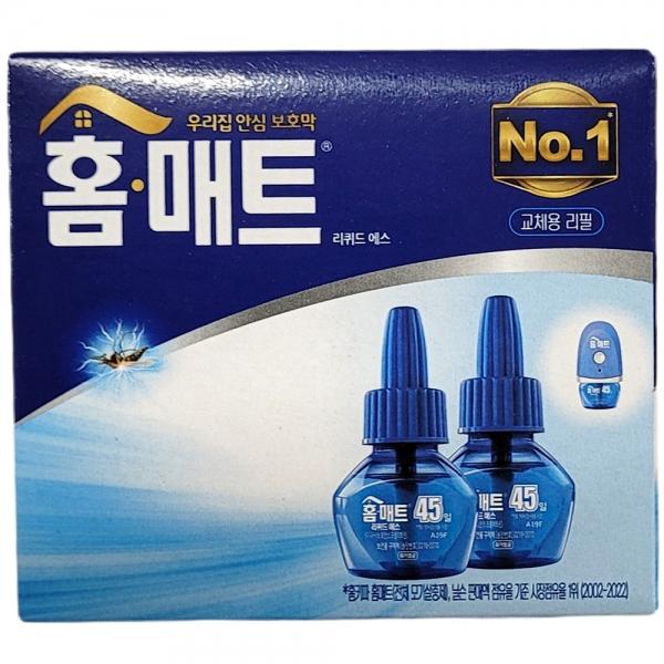 한번 설치로 오랜기간 모기 걱정없이 리필 29ml 2입