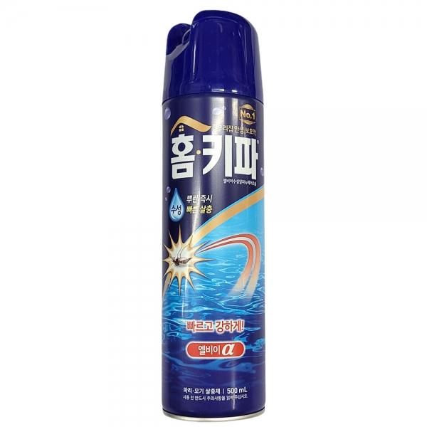 뿌린 즉시 빠른 파리 모기 살충제 수성스프레이 500ml