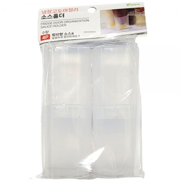 튜브형 소스 깔끔하게 정리하세요 냉장고정리 홀더 4P