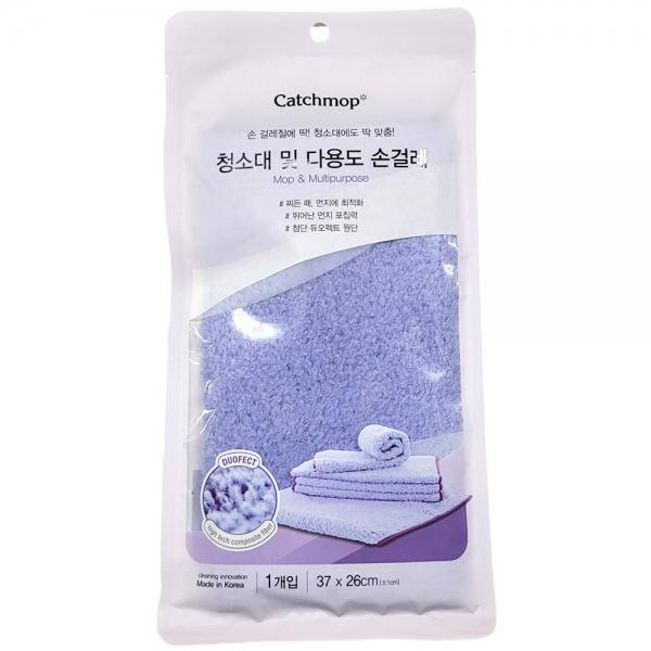 손 걸레질 찌든때 뛰어난 먼지포집 다용도 손걸레 1입