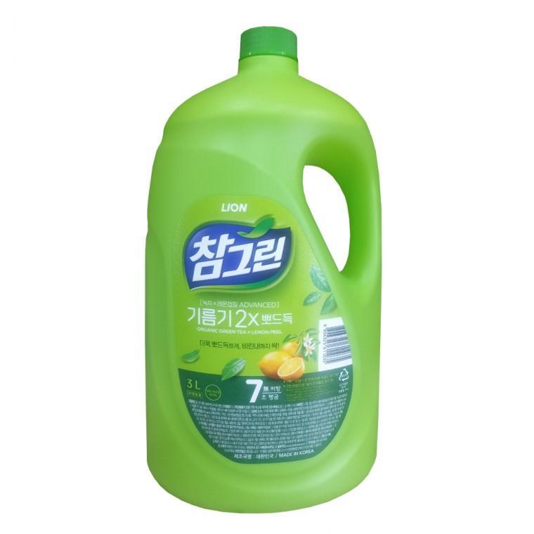 참그린녹차 주방세제3L