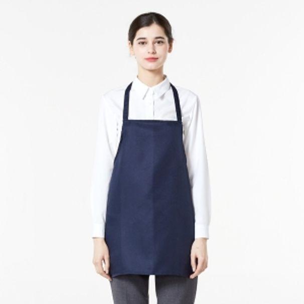 손님용 앞치마 네이비 요리 주방 미술 공방 화방