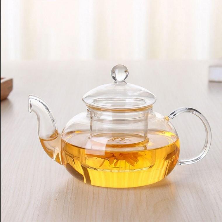 EAS 내열 유리주전자 400ml 편리한 티포트 주방용품