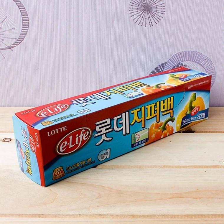 주방필수품 롯데 지퍼백 특대 30x35cm 20매 위생백