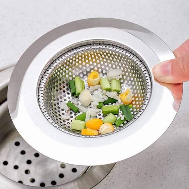 스텐 배수구 거름망 7.3cm 배수구필터 주방거름망
