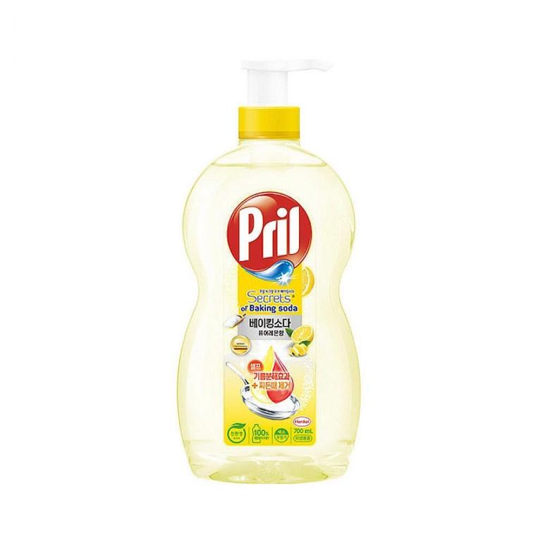 Prill 프릴 시크린오브 베이킹소다 주방세제 700ml 퓨어레몬향