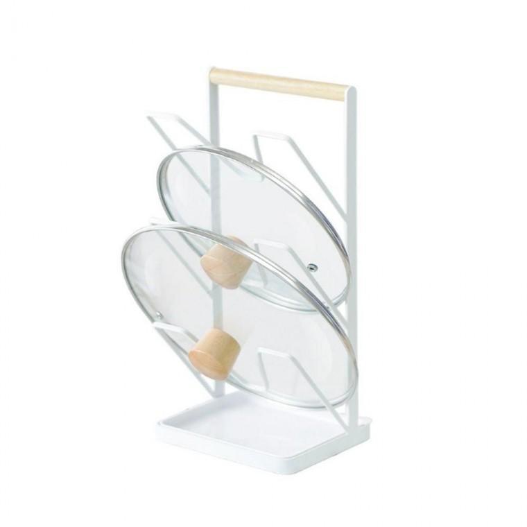 주방용 3단 냄비 뚜껑 거치대 도마받침대