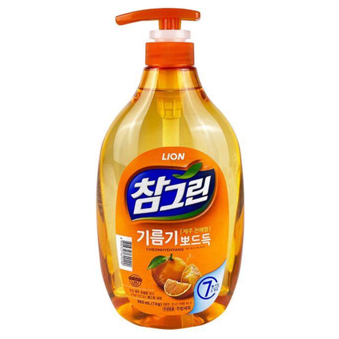 참그린 주방 세제 그릇 설거지 세제 용기 과일 960ml