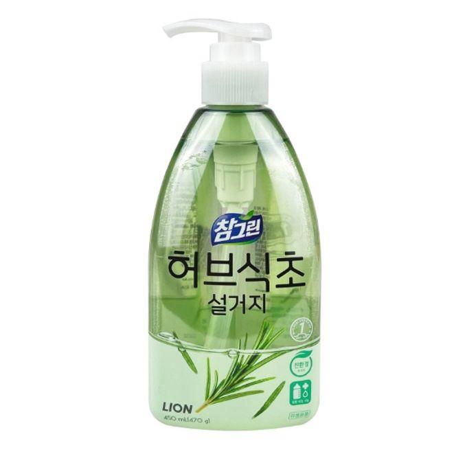 참그린 주방 세제 그릇 설거지 세제 용기 허브 450ml