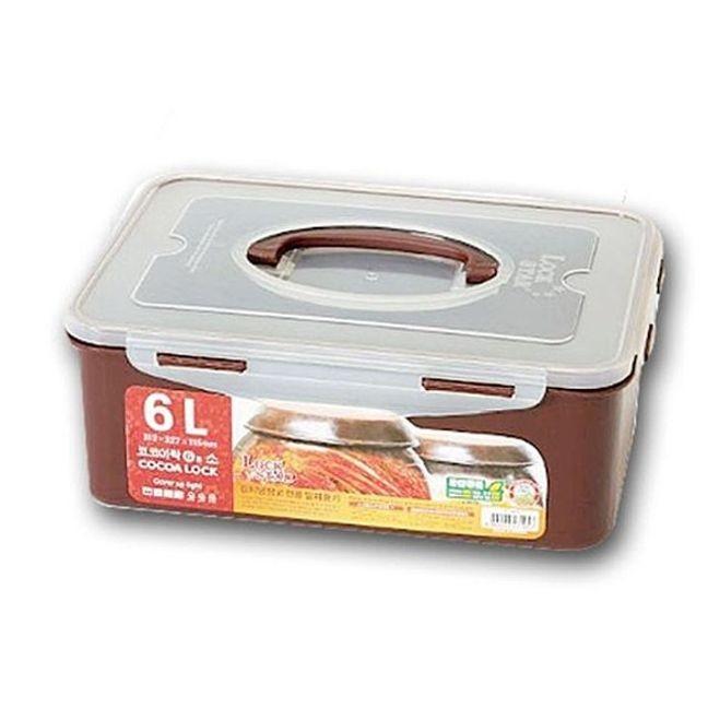 밀폐용기 6호소 6L 주방용품 김치통