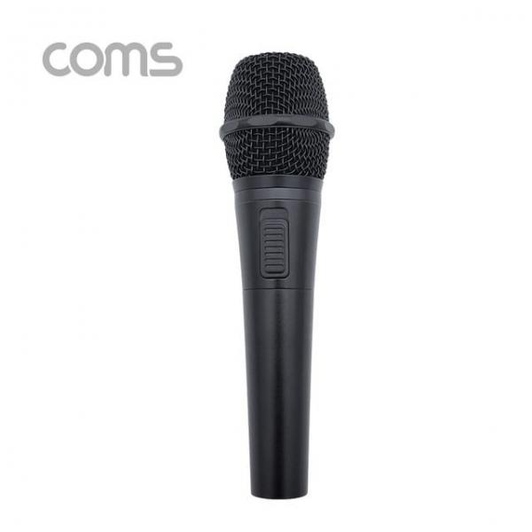 COMS 고감도 콘덴서 6.3파이 유선 마이크(케이블포함)