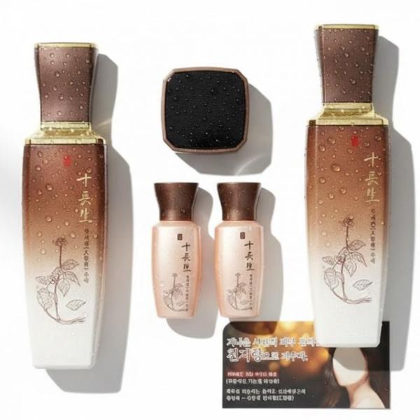 지리산 대나무 수액 산삼배양근 여성화장품 기초세트