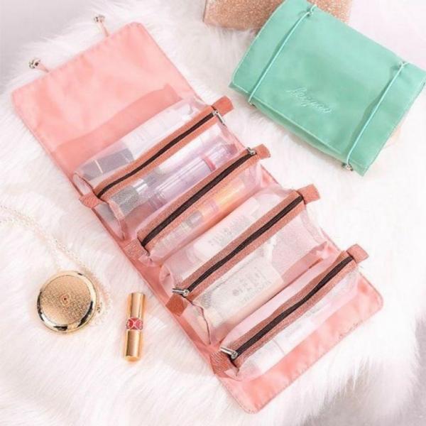 4in1 화장품 메이크업 여행용 파우치
