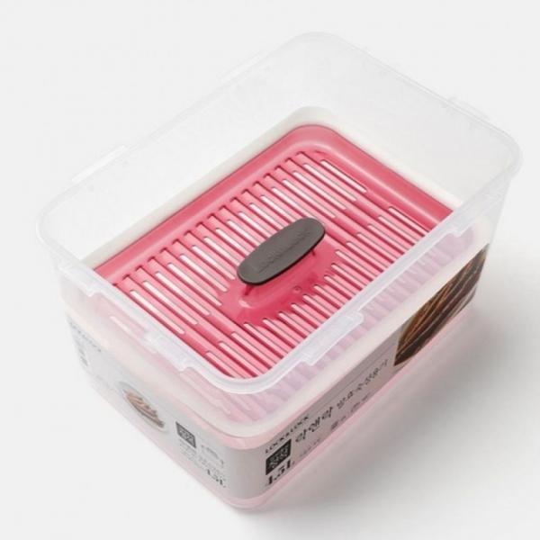 1+1 국산 김치통 누름판 장아찌 보관용기 반찬통