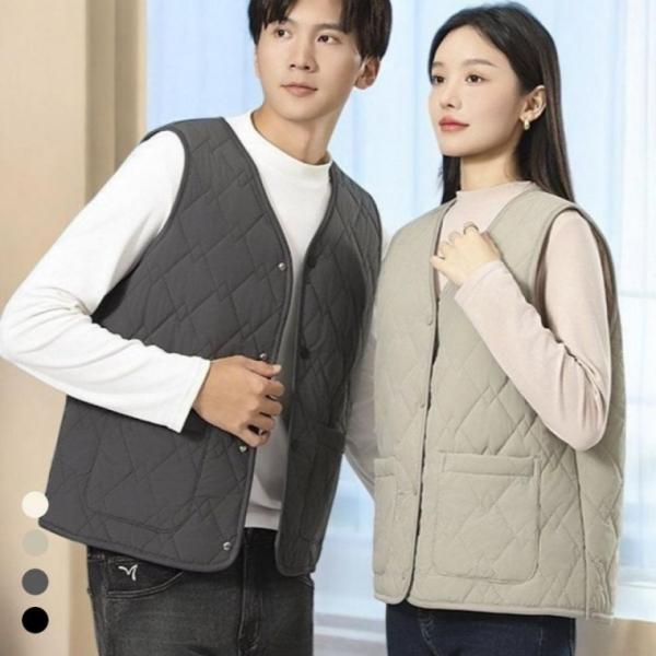 누빔 경량패딩조끼 간절기 퀼팅 조끼 베스트 깔깔이