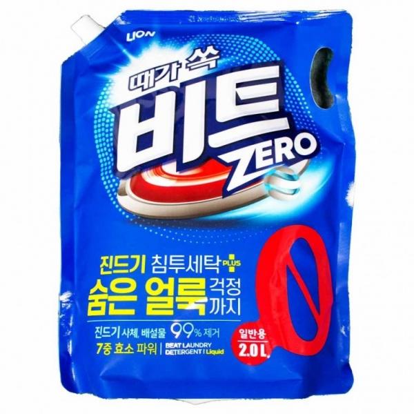 라이온 때가쏙 비트 제로 진드기 침투세탁 2.0L 일반용(605867)