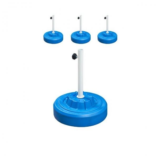 파라솔 고정에 참 좋은 파란색 물통 받침대 X 4개입