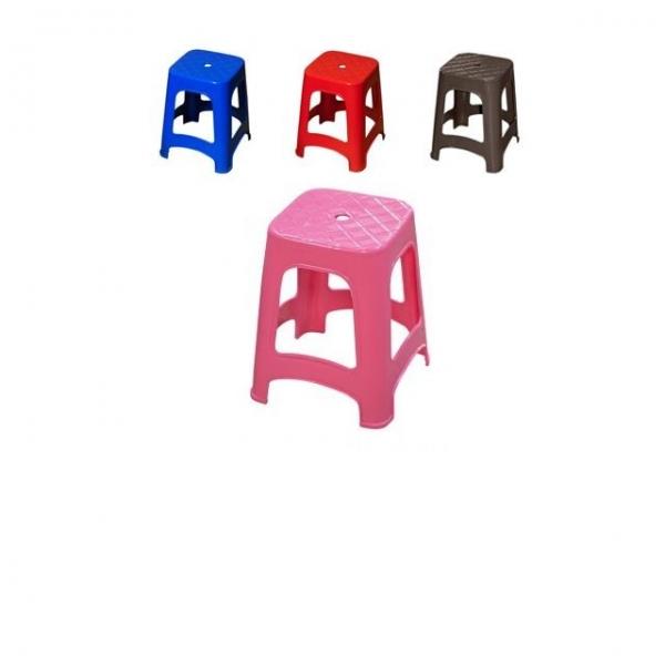 다용도로 사용 가능한 다이아 패턴 보조 의자 X 4개입