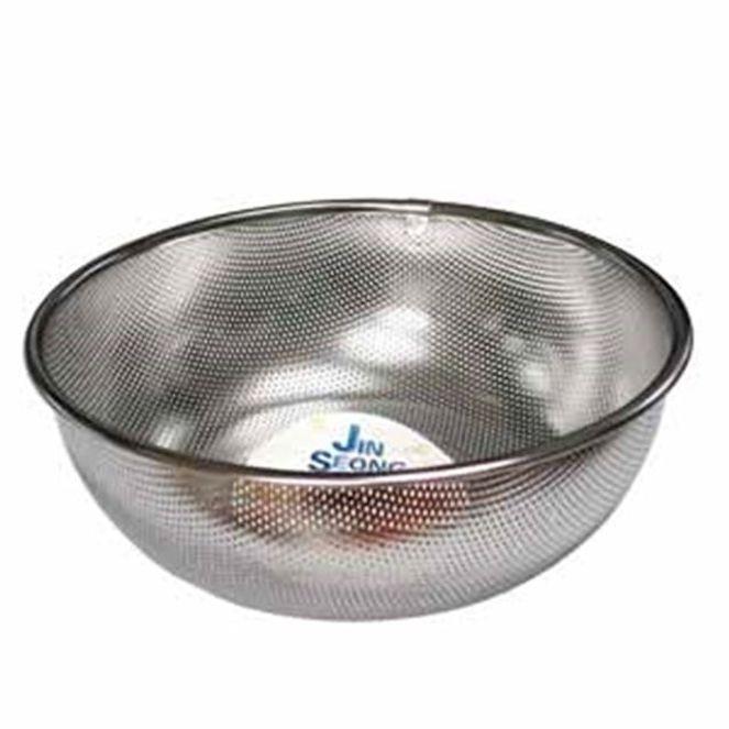 진성스타 스텐 타공원형바구니-대-26cm 야채믹싱볼
