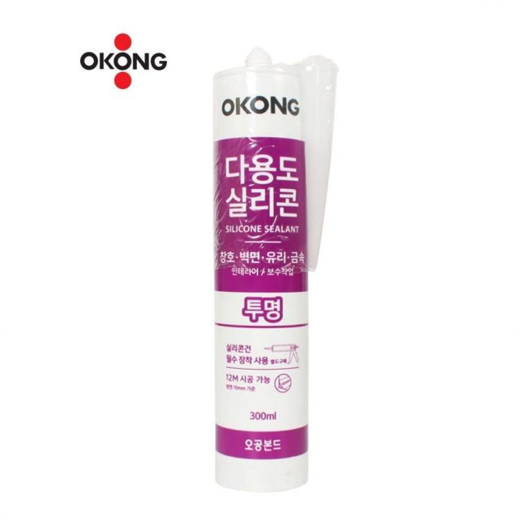 오공 다용도실리콘 투명