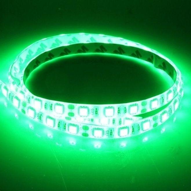 12V용 고급형(밝기향상)5050 3칩 LED바 그린LED(10cm)