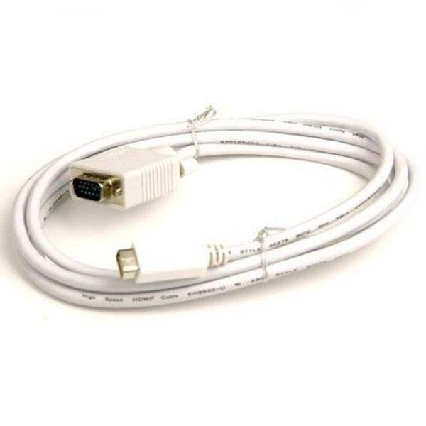 모니터 케이블 MINI DVI to VGA 변환 케이블 2M
