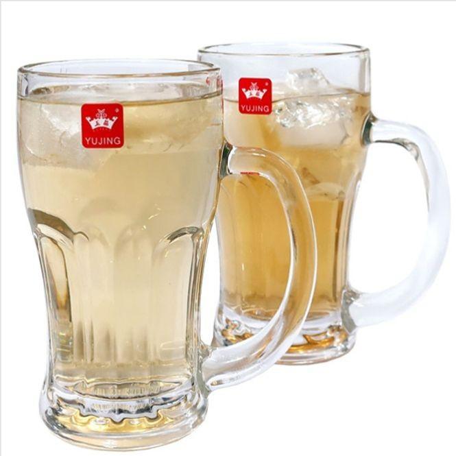 유징 유리컵 맥주잔 유리잔 커피잔 물컵 2P 485ml