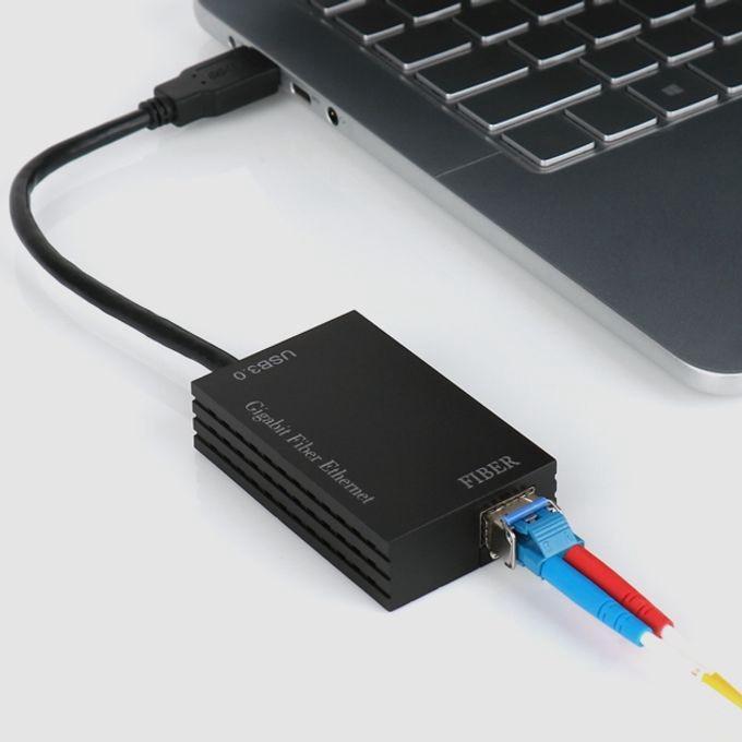 USB3.0 랜카드 기가비트 광케이블 SFP 모듈 랜카드