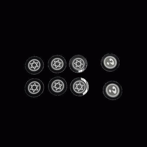 제이엘 카이프스칩 KAFUS CHIP 고급형 레인보우칩 마술 관객이 선택한 칩 컬러 맞히기