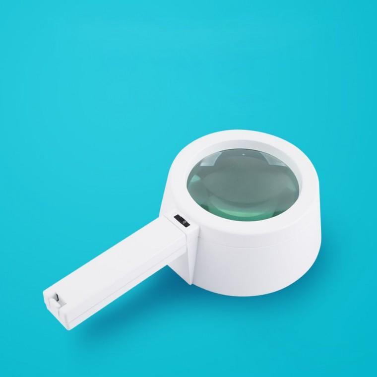 Coms 확대경 작업용 LED 조명 돋보기 대형 렌즈 120mm