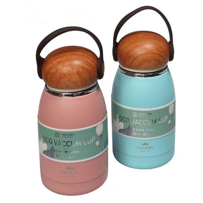 스텐 보온병 물병 물통 보냉병 보틀 텀블러 320ml 1개