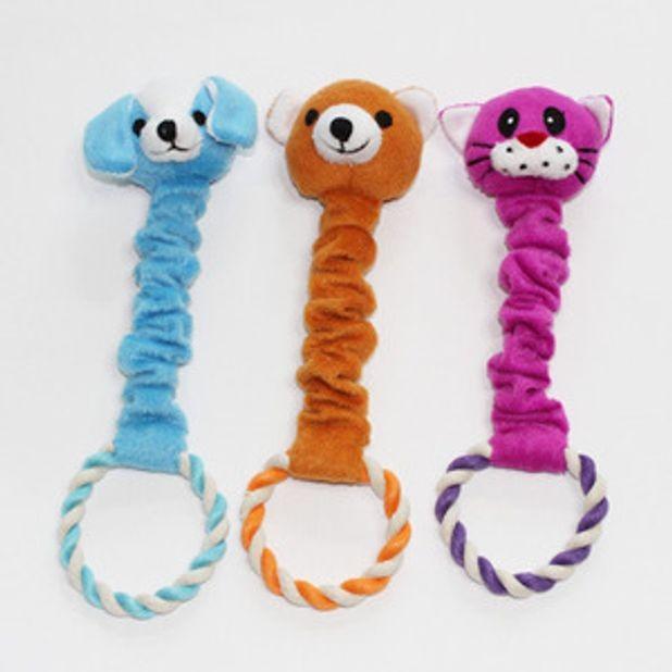 펫모닝 동물 쫄쫄이 toy 모양 색상랜덤 강아지 장난감