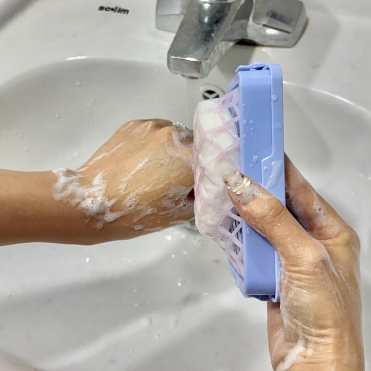 비누 거품망 받침대