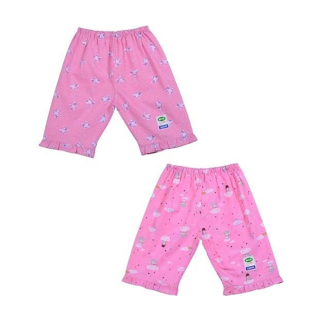 청량 여아동 청소년 (7-8부) 11-16세 파자마 홈웨어