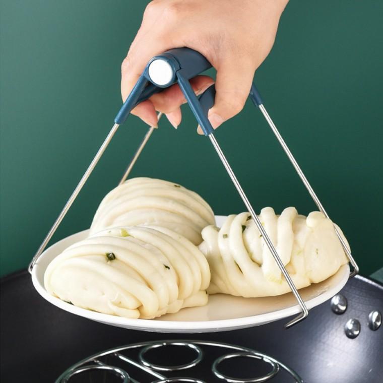 불판집게 조리용 손잡이 집게 그릇집게 캠핑 주방용