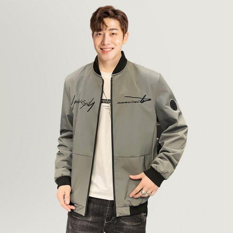 남자 바람막이 항공점퍼 간절기 블루종 자켓 봄버 잠바