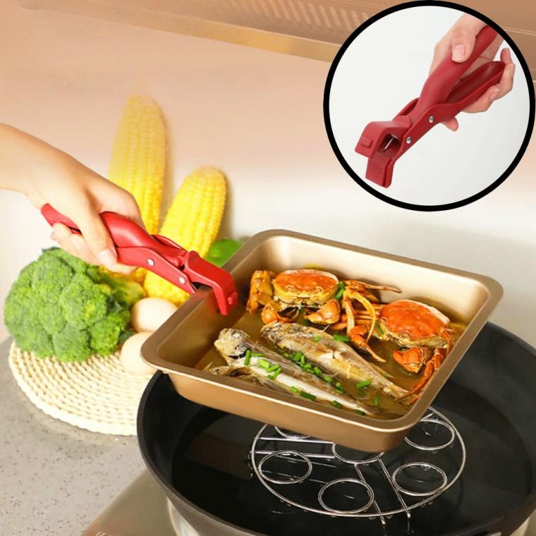 실리콘 냄비 집게 조리용 그릇집게 식당 손잡이집게