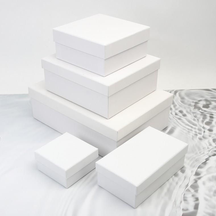 화이트 무지 선물상자 10x17x6cm 싸바리 기프트박스
