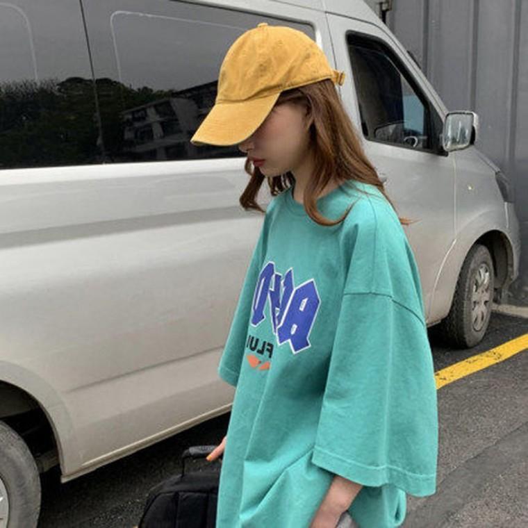 박스 티셔츠 ACC 여성 반팔