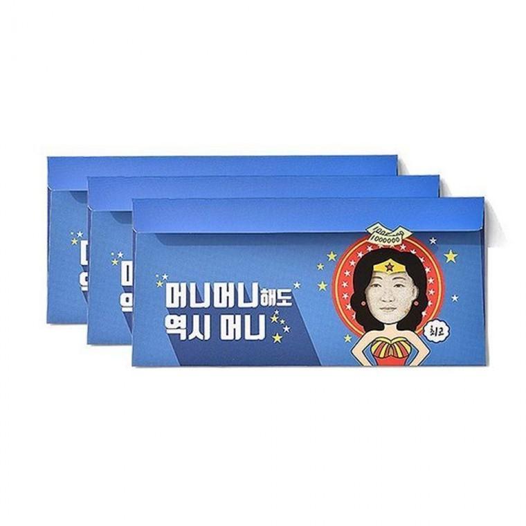 더솜씨 방긋 원더우먼 돈 봉투 3매