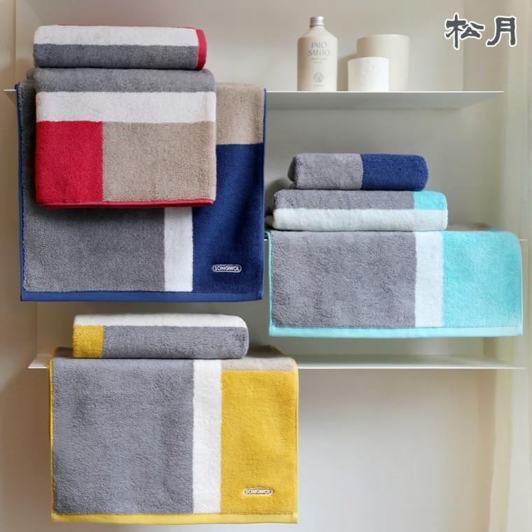 송월 컬러웨이 563GSM 180g 40x80cm 코마사30수