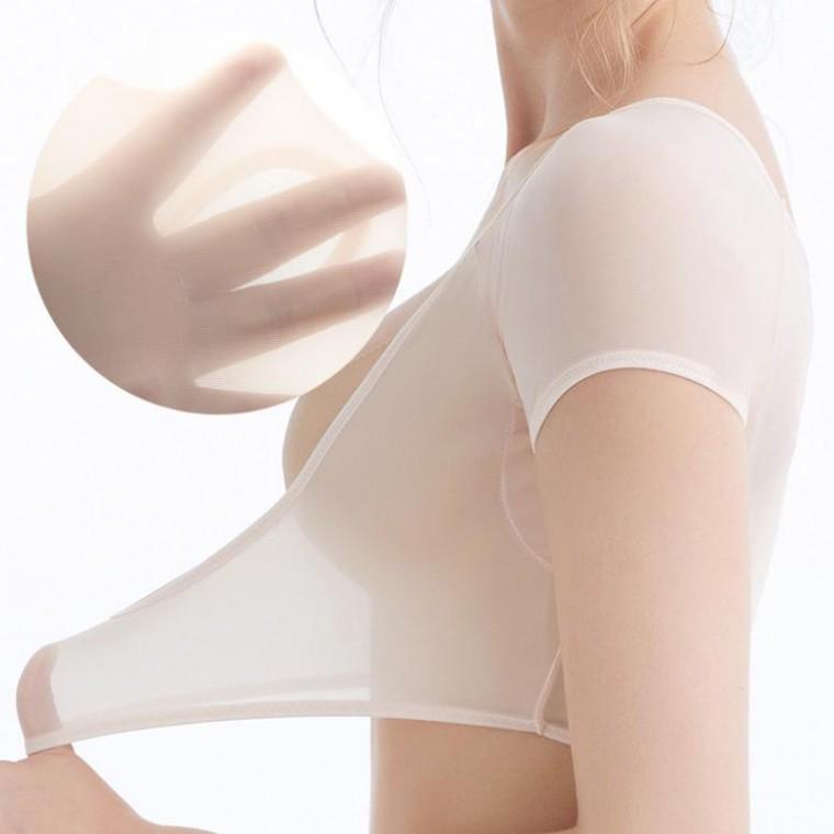 [115000103] 겨땀속옷 언더 파우치 가리개 가슴 양면 젖 후크 니플밴드 연장 니플