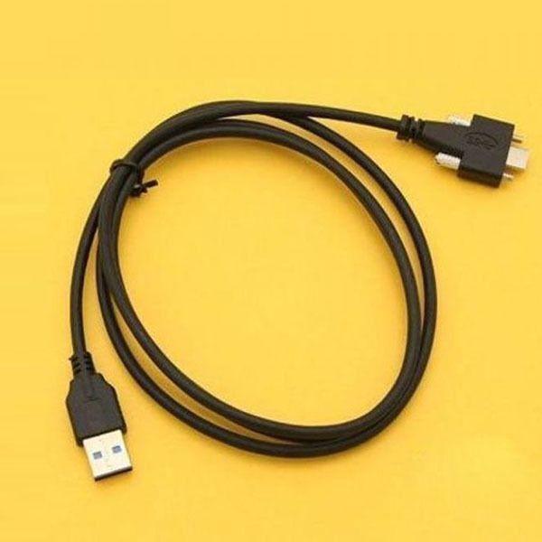 C타입 USB 포트 연장 연결 케이블 브라켓 포함 1.2m