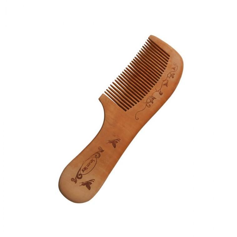 헤어빗 헤어 브러쉬 미용실 머리빗 나무빗 17.8cm